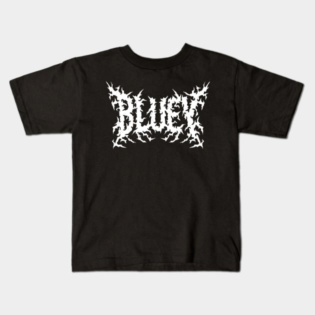 Bluey Metal Kids T-Shirt by Saltyvibespage